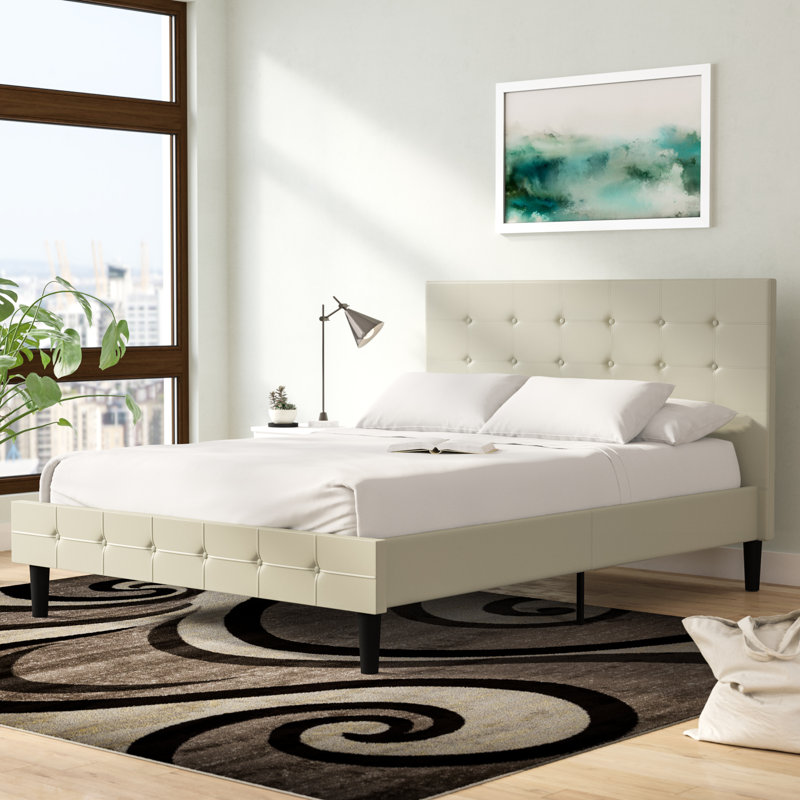 Mercury Row® Hanke Upholstered Platform Bed & Reviews Wayfair